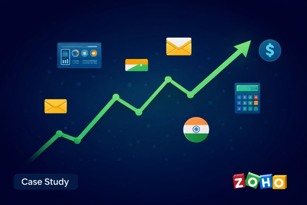 zoho casestudy saasrat