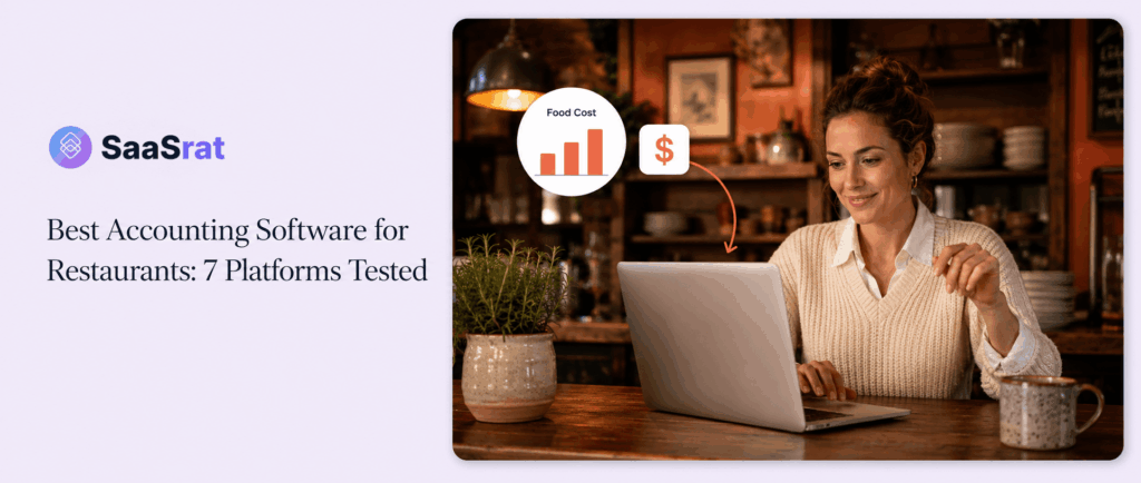 Best Accounting Software for Restaurants: 7 platforms tested across 52 operations - restaurant operator reviewing accounting dashboard on laptop